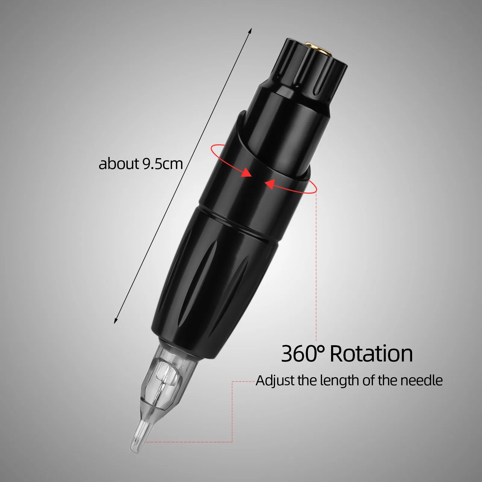 

Professional Mini Portable Permanent Makeup Body Art Machine Tattoo Pen Rotary Pen Eyeliner Tools Tattoo Machine Pen Accessories