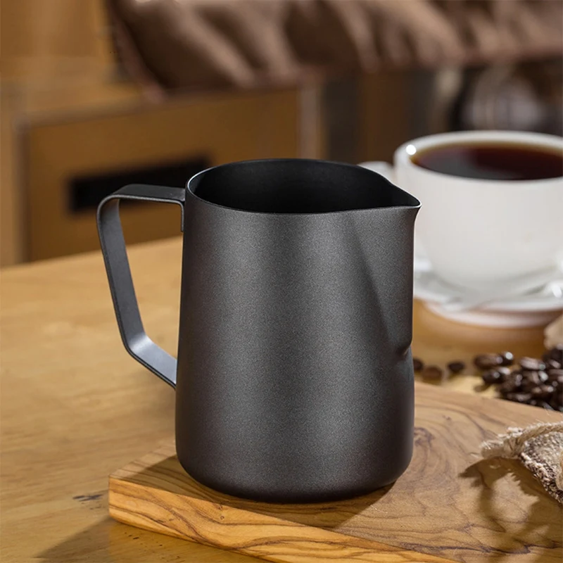 

350ML Non-Stick Stainless Steel Pitcher Milk Frothing Jug Espresso Coffee Pitcher Barista Craft Coffee Latte Milk Jug Pitcher