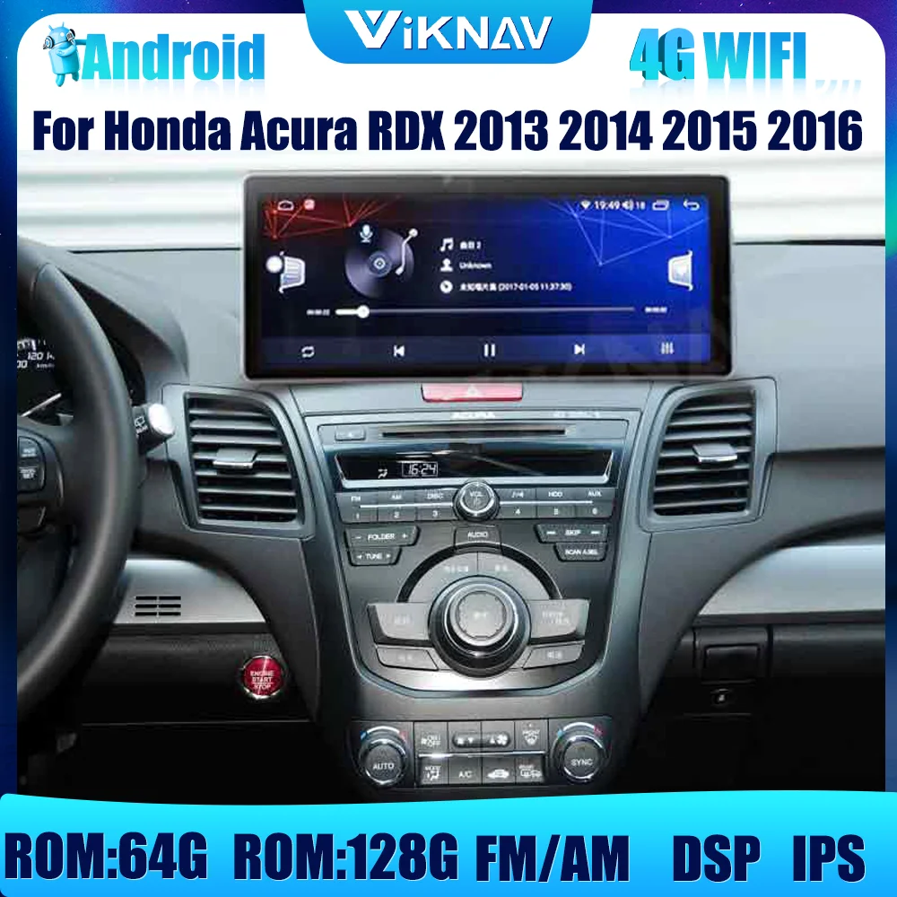 

Автомагнитола на Android для Honda Acura RDX 2013, 2014, 2015, 2016, автомобильный стереоприемник, GPS-навигация, DVD, мультимедийный плеер