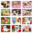 Картина из страз 5d, квадратнаякруглая 