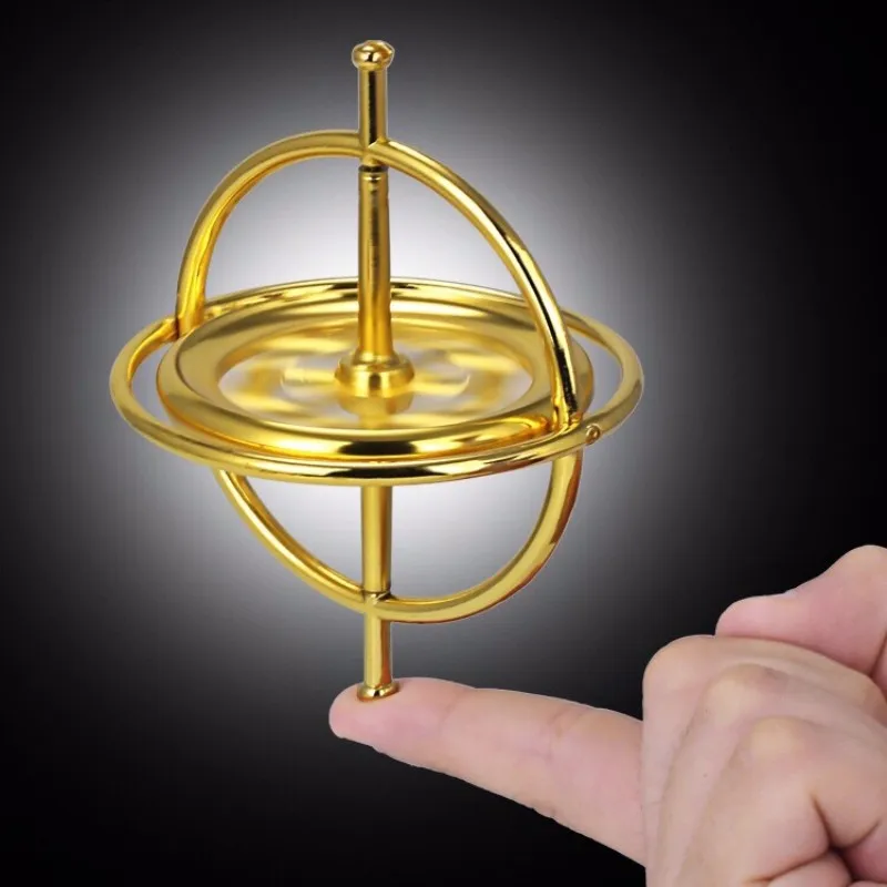 Креативный учебный металлический Пальчиковый гироскоп снятие высокого давления