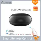 Умный пульт дистанционного управления Aubess Tuya, Wi-Fi RF + ИК приборы, управление через приложение, работает с Alexa Google Home