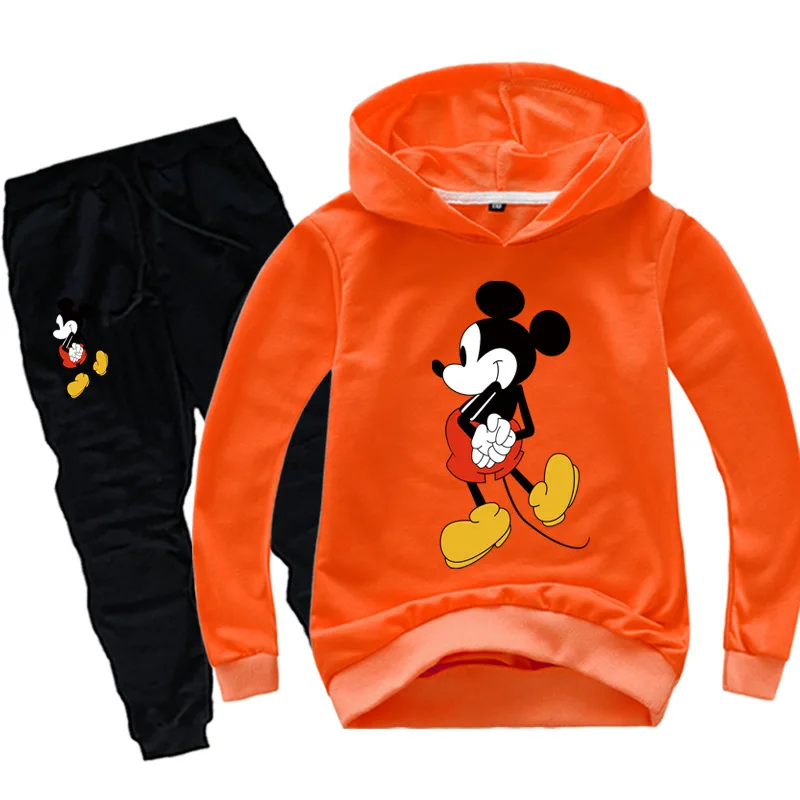 Весенний комплект одежды для маленьких мальчиков и девочек повседневный свитшот