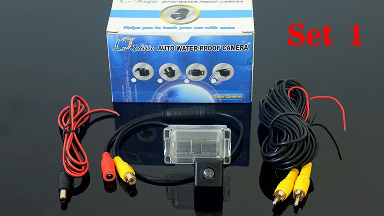 Set 1 Камера заднего вида для Mazda CX-5 CX 5 CX5 KF /с реле мощности цвет HD CCD ночного видения Автомобильная камера заднего вида - Название цвета: Set 1