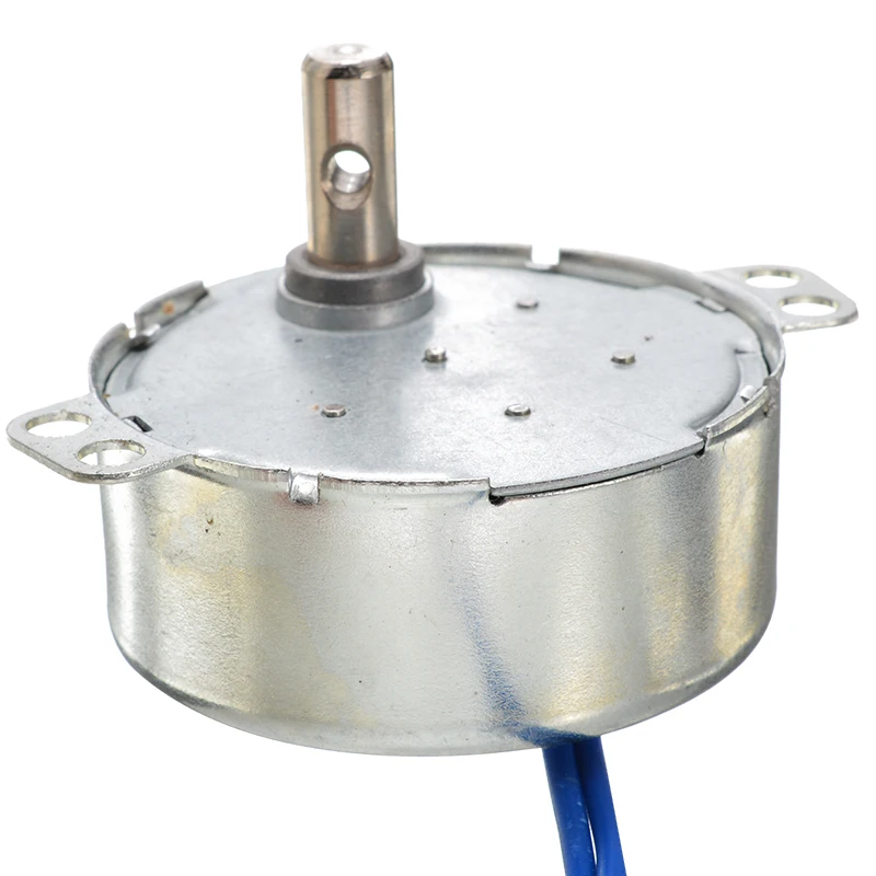 1 шт. Проигрыватель Синхронный двигатель CCW/CW направление 4W 50/60Hz 2,5-3 оборотах переменного тока 100-127 в электродвигатели для вентилятор микроволновая печь Mayitr