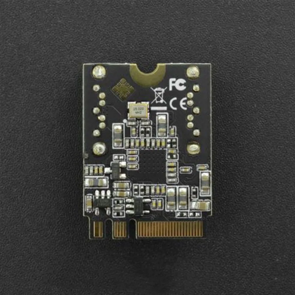 DFRobot M.2 A + E ключ к SATA3.0 адаптер с двумя портами твердотельные жесткие диски карта