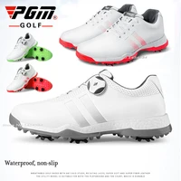 pgm golf womens sneakers sports shoes non slip movable nail midsole waterproof ball shoes lady non slip moisture absorption