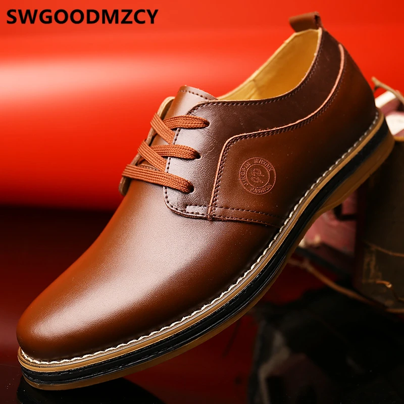 Мужская обувь из натуральной кожи Обувь для вождения Повседневная Лидер продаж