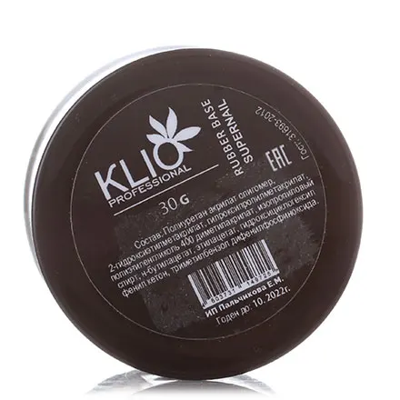 Klio Professional База Supernail Rubber 30 г | Красота и здоровье