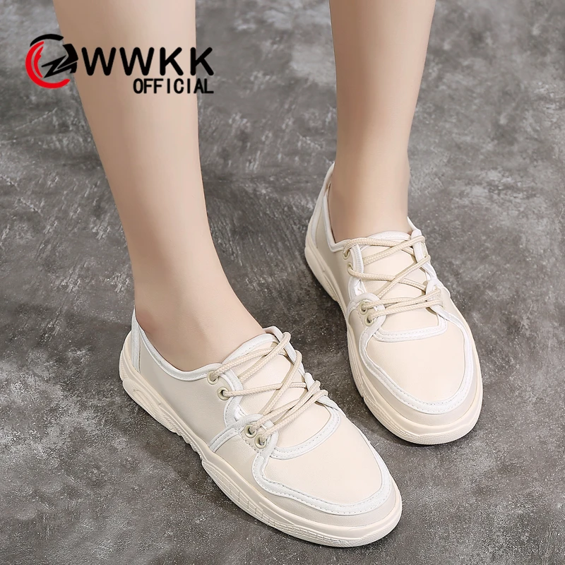WWKK/Коллекция 2019 года сезон осень женская парусиновая обувь кроссовки дышащая из