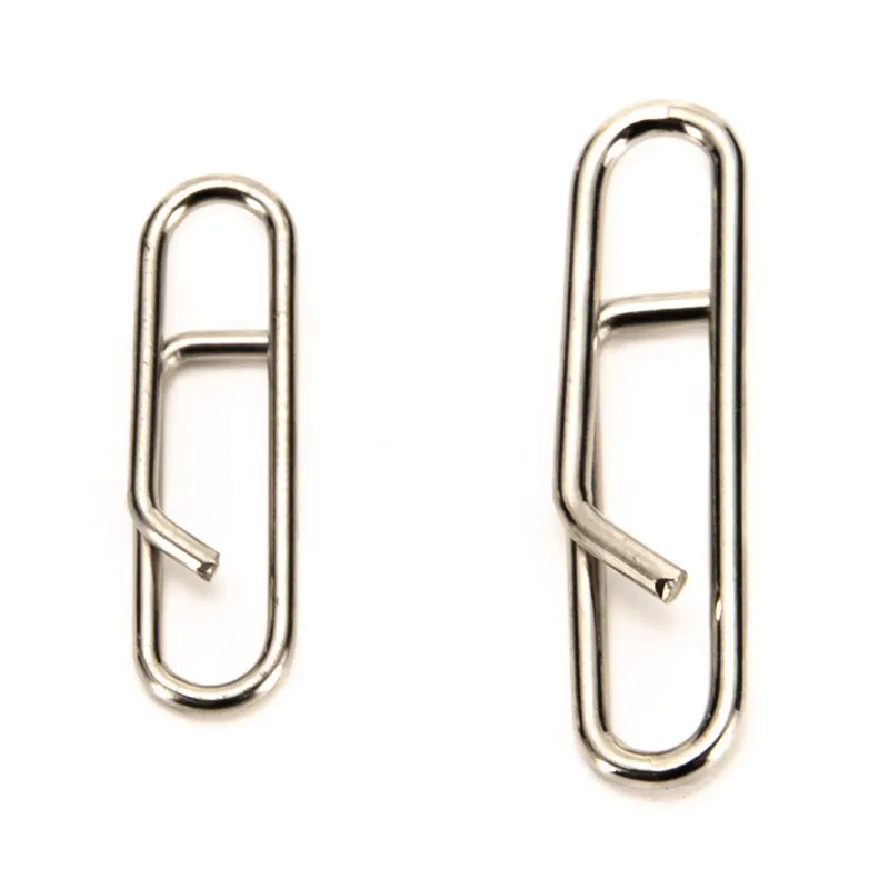 

100Pcs/50PCS Powerful Fast Link Clip Snap Quick Change Lead Links Clips S M Size Fishing Tackle Interlock Accessories