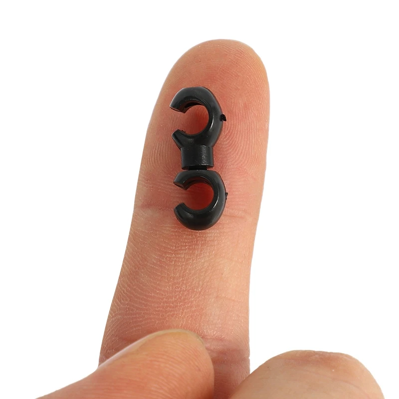 

100Pcs MTB Rotatable Brake Line C/S Buckle Derailleur Shift Cable Line Ring Clasp