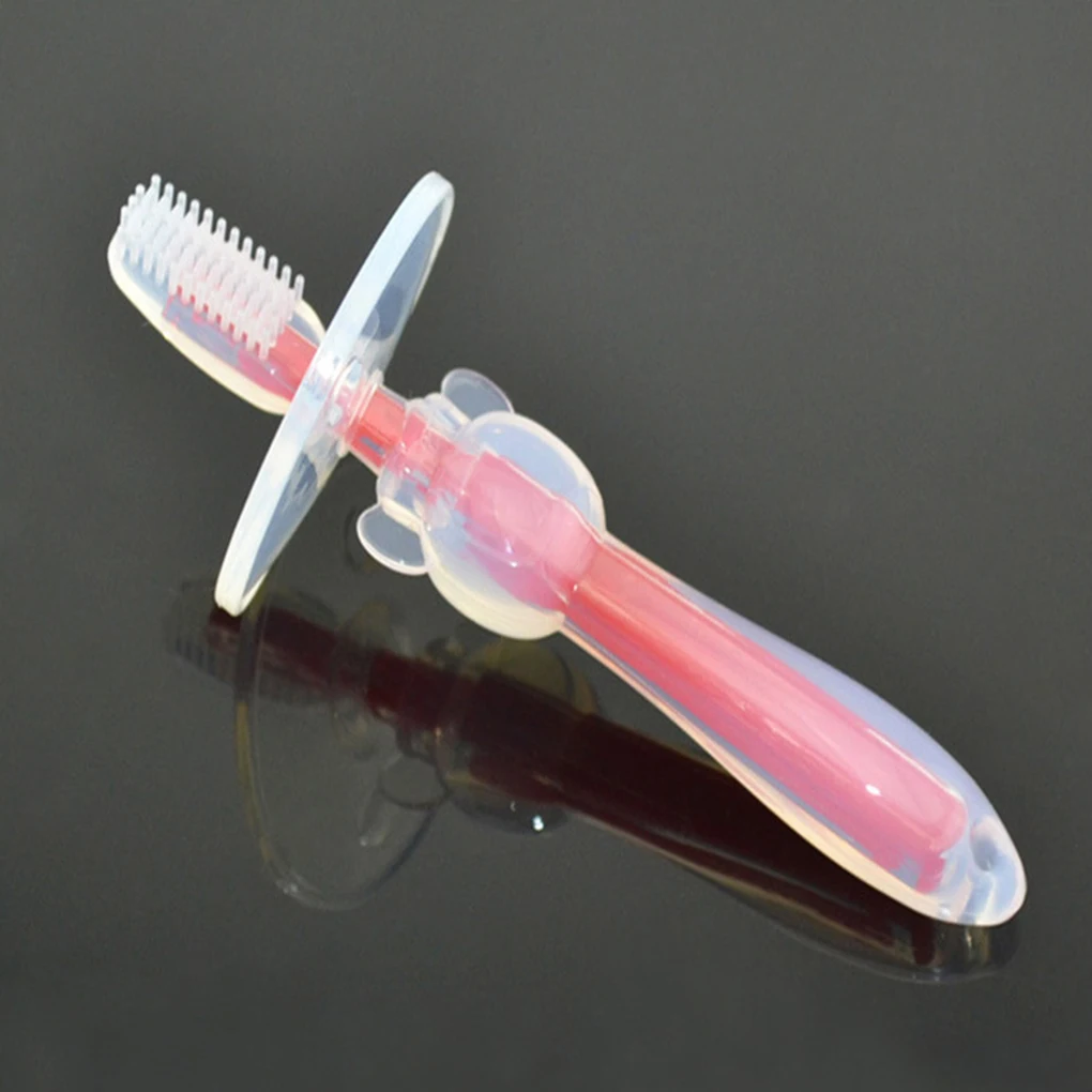 

1PC Kids Soft Silicone Training Toothbrush Baby Children Dental Oral Care Tooth Brush Tool Baby kid tooth brush baby items Kids
