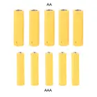 5 шт. LR06 AA LR03 AAA Размеры муляж Батарея настройки оболочки заполнитель цилиндров проводник