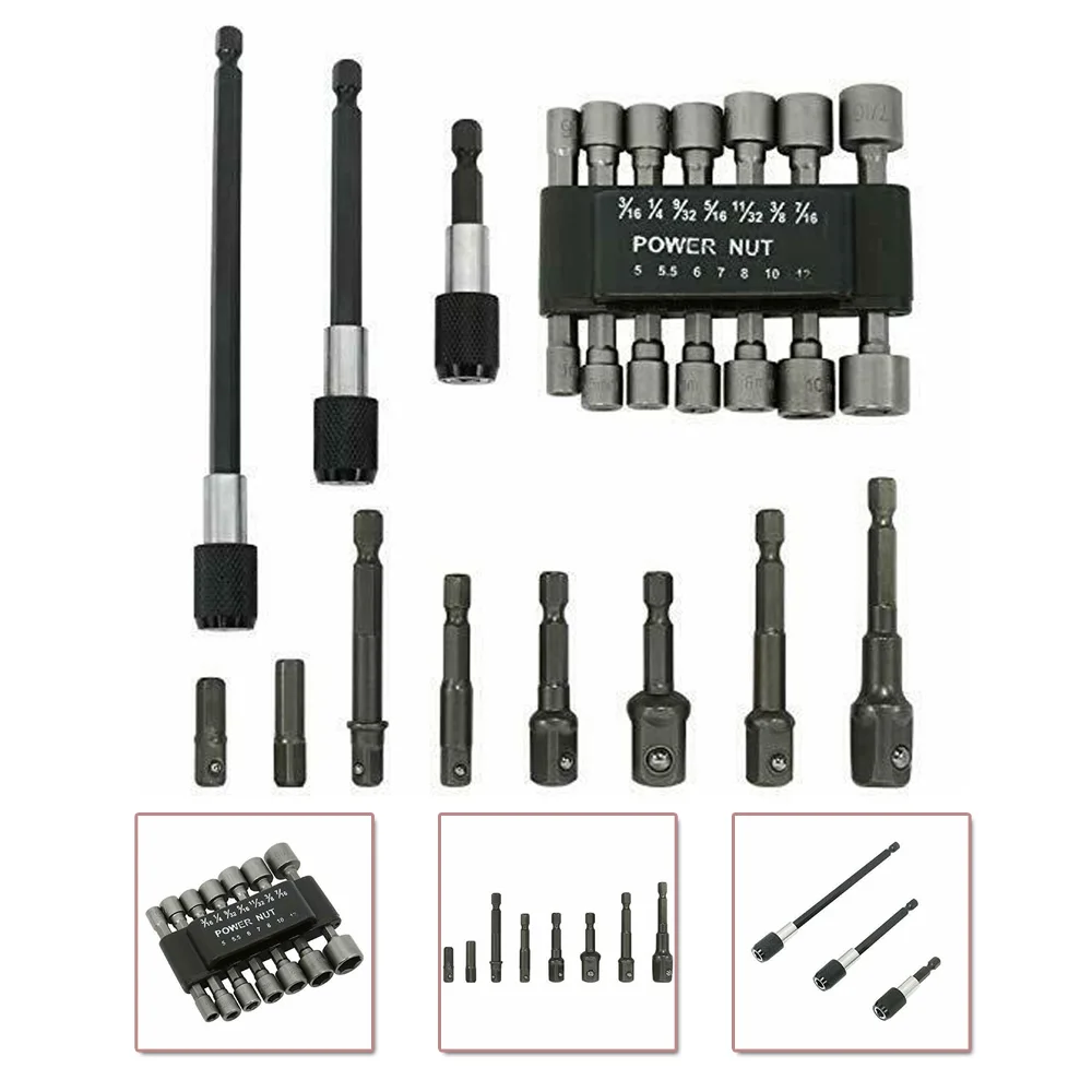 Электрическая отвертка электрическая розетка адаптер для сверл ударная ручка с