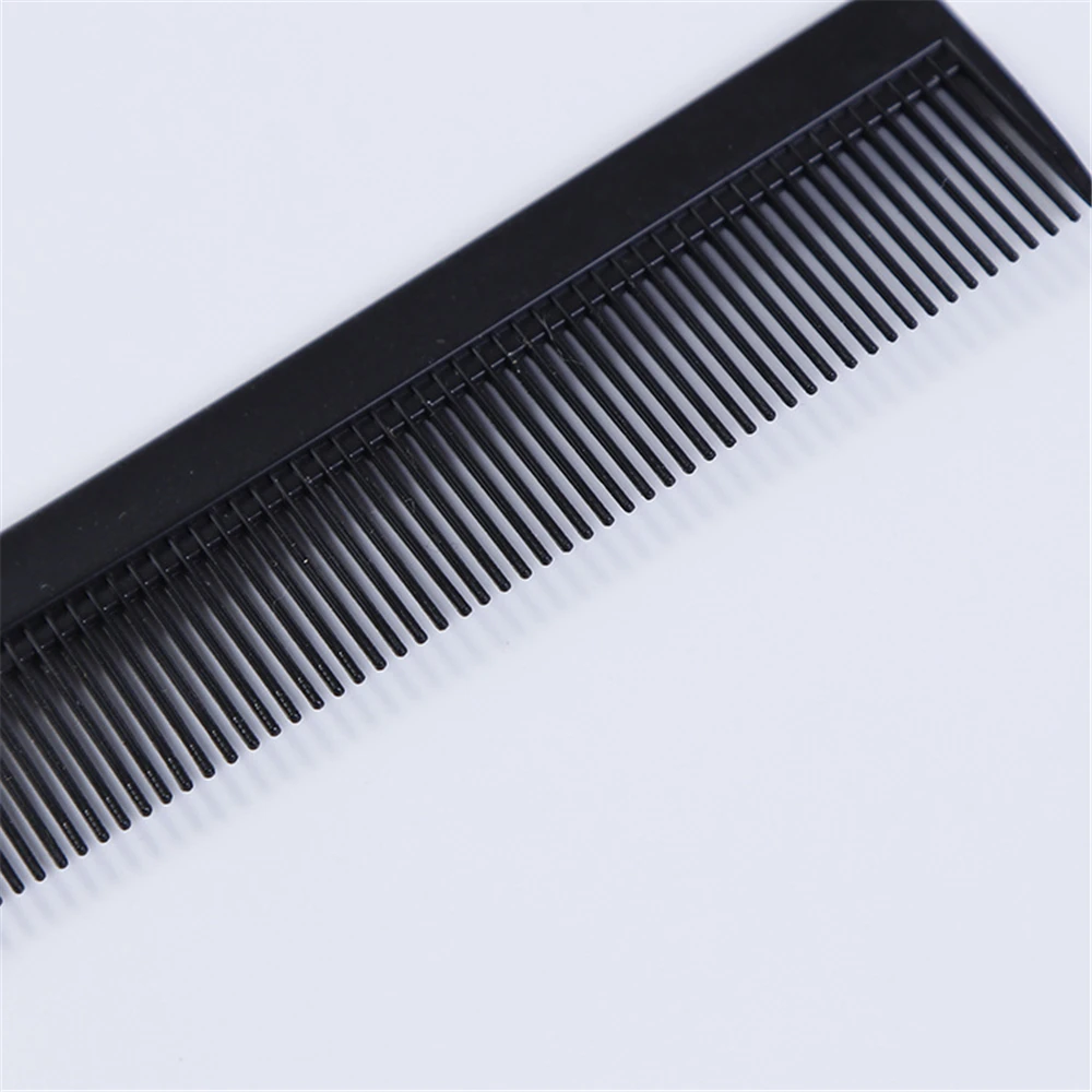 

Black Fine-tooth Comb Metal Pin Anti-static Hair Styling Rat Tail Comb For Beauty Salon Hair Accessory All For Hairdresser 2021