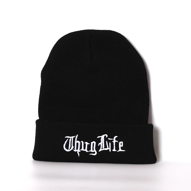 Оптовая продажа 10 шт./партия осенние зимние вязаные шапки черная вязаная шапка