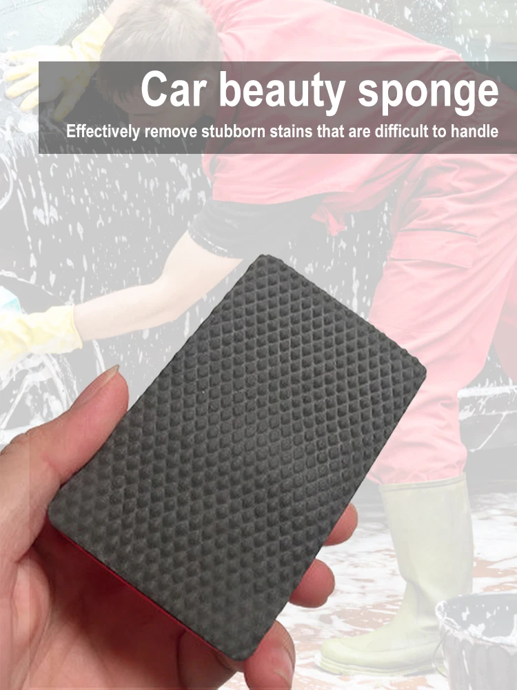 

1Pc Auto Clay Bar Pad Spons Blok Car Cleaning Clay Bar Schoonmaak Gum Wax Polish Pad Tool Wasstraat Modder Spons Wassen tool