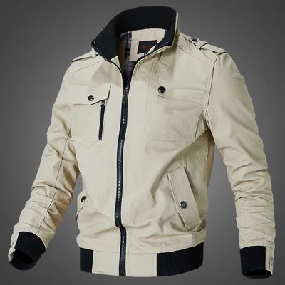 

jacket autumn trend Men's leisure Korean version of handsome slim denim jacket