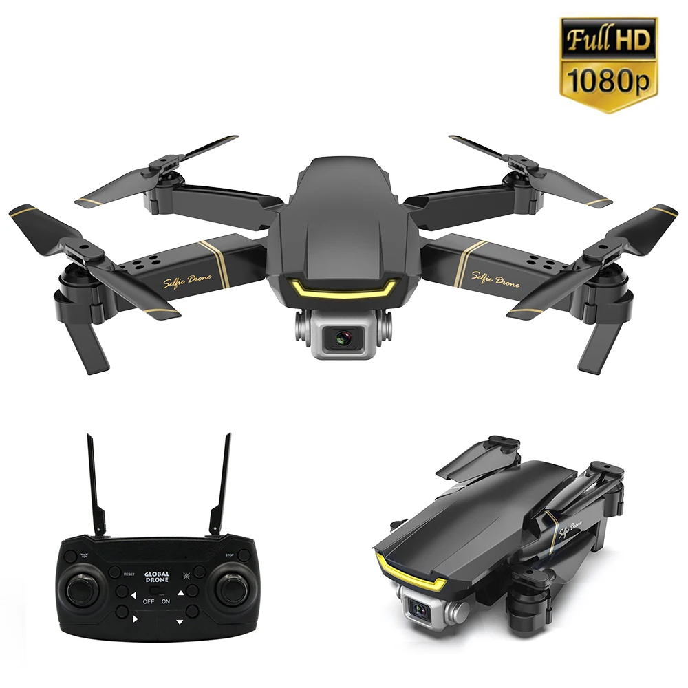 Мини Дрон GW89 Радиоуправляемый с камерой 1080P Wifi FPV фото и видеокамера складной