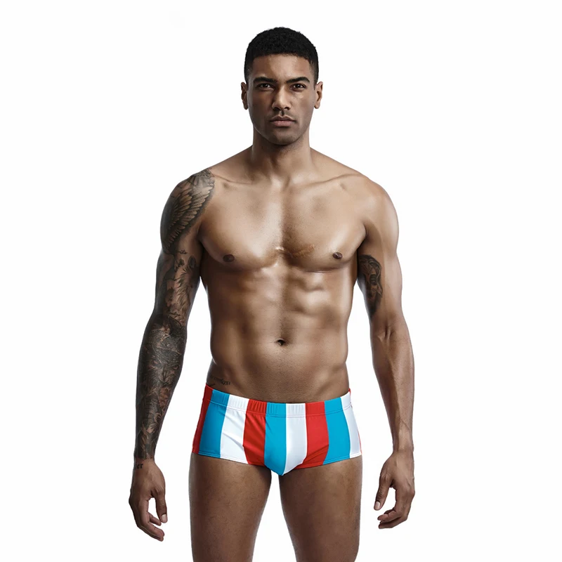 Бренд swim Breifs водонепроницаемые купальники мужские короткие сексуальные