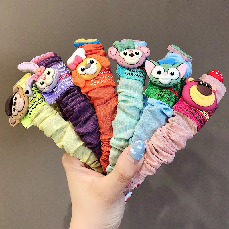 

Disney Figures Toys Anime Stellalou Gelatoni Peripherals Toys Girls Shelliemay Duffy Hair Band Two-Dimensional Accessories Gifts