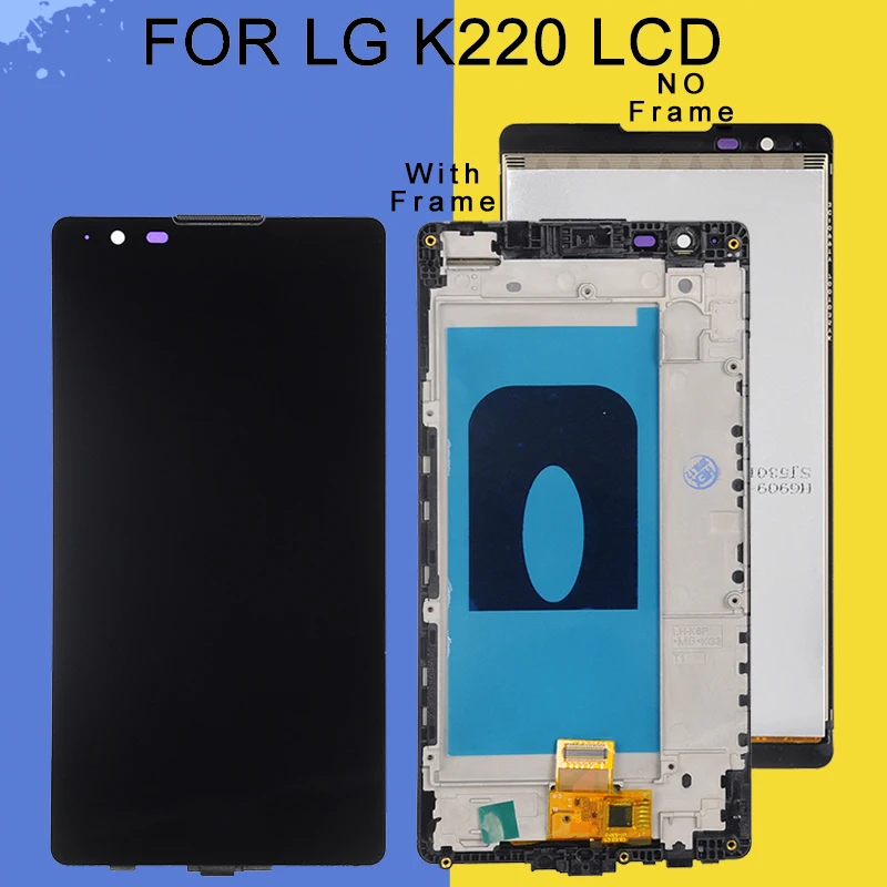 

ЖК-дисплей Catteny X Power для LG K220 с сенсорной панелью, стеклянный дигитайзер в сборе, K450, K220F, K220DS дисплей с рамкой, 1 шт.