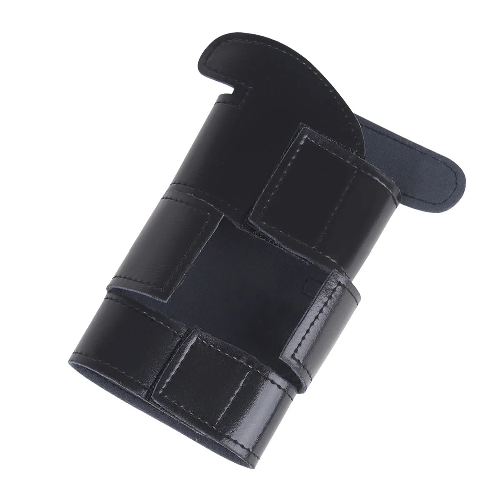 

Trumpet Valve Guard PU Leather Protective Sleeve Protector for Trumpet Black