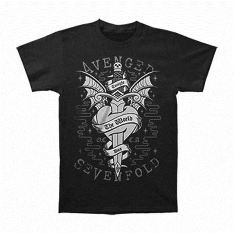 

Avenged Sevenfold Men'S Cloak & Dagger T-Shirt Small Black Rockabilia 190455090265 Streetwear Tee Shirt