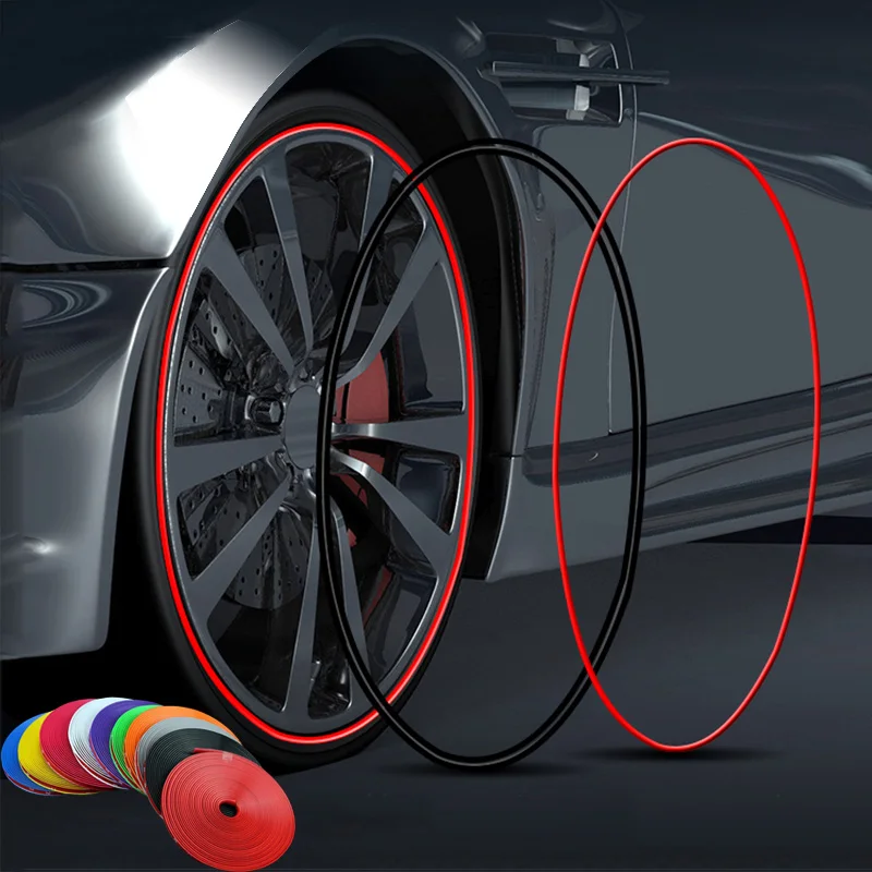 8 м/рулон полотна для оправы автомобиля цветные диски колес протекторы