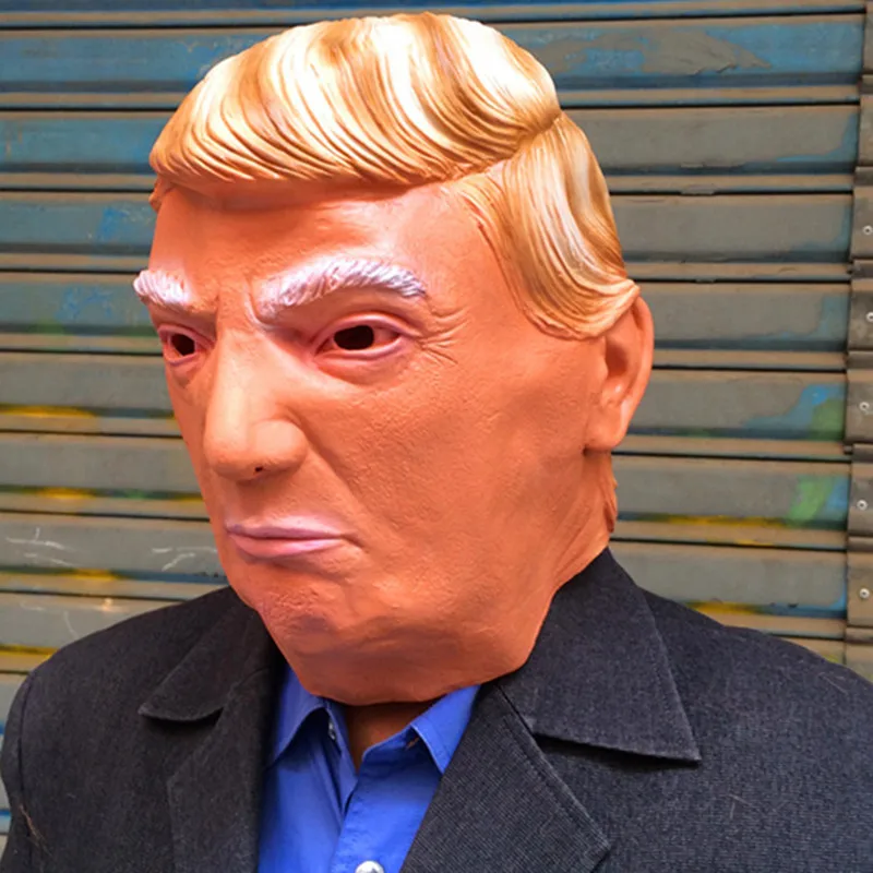 Забавный реалистичный латекс знаменитостей Дональд Трамп путиная маска