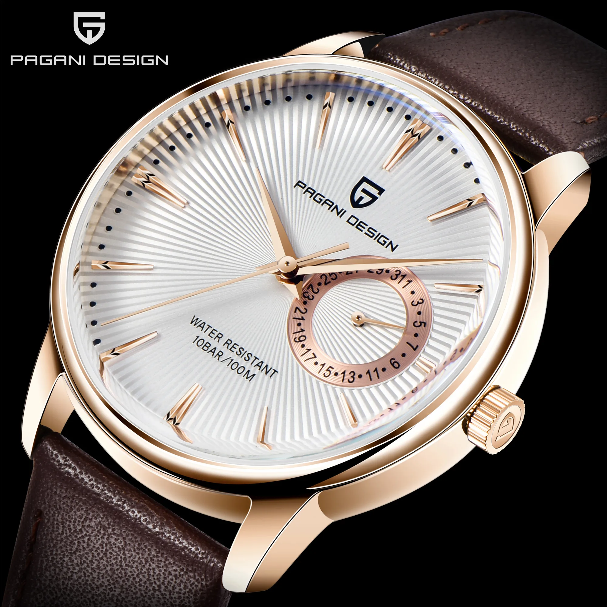 2023 PAGANI DESIGN Top Brand Luxury Waterproof Men's Quartz Watch Fashion Casual Sports Watch Men's Military Watch Reloj Hombre