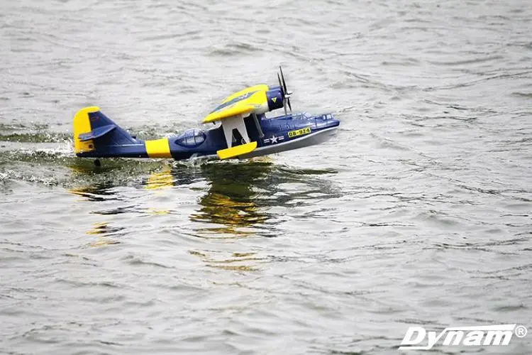 Dynam большой PBY Catalina seaplane RC Plane RTF версия BLUE без аккумулятора|Радиоуправляемые