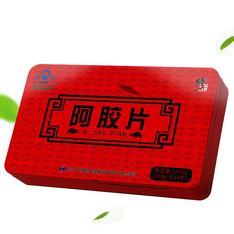 

Piece Pieces of Donkey Skin Donga County Shandong Authentic Self-boiled Donkey-hide Gel Cake Solid Yuan Cake Cream 127.2 G/box