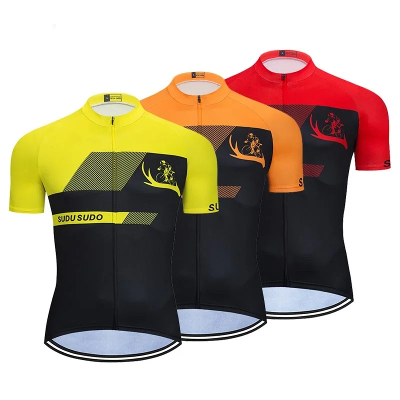 

2020 Cycling Jersey Mountain bike road bike riding bicycle Jersey men summer riding shirt short sleeve