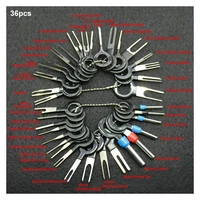 361811 pcs car plug terminal removal tool pin needle retractor pick electrical wire puller hand tools kit
