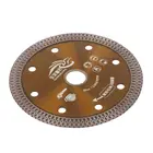 Алмазная Дисковая пила Лезвие горячего прессования, Спеченная сетка, турбо режущий диск для гранита, мрамора, плитки, керамики