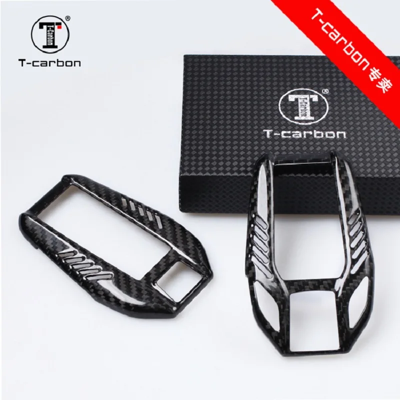 

100% Carbon Fiber Car Key Case Cover For BMW 520 525 F20 F21 F22 F23 F30 i3 320i X3 X4 M3 M4 M5 i3 Auto Protection Shell Keychai