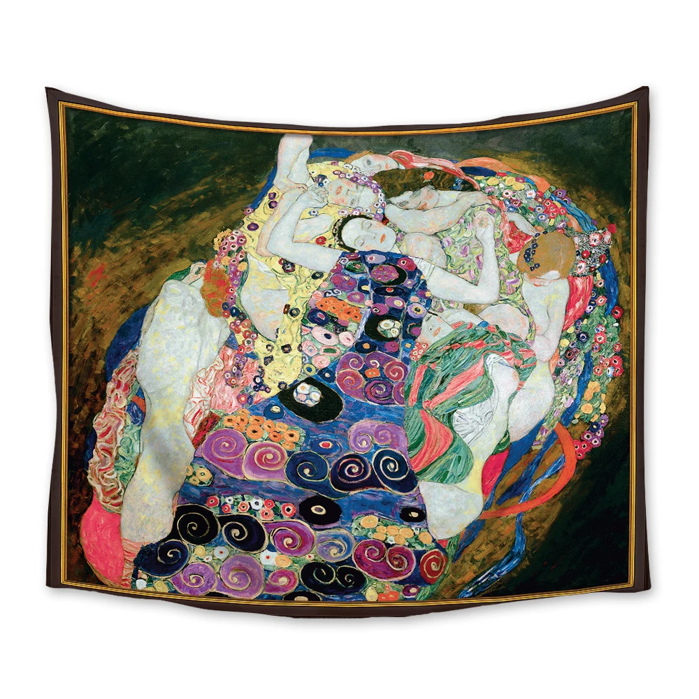 

Oil Painting Style Sexy Woman Tapestry Wall Hanging Trippy Tapestries for Living Room Home Dorm Fantasy Boho Decor Gift