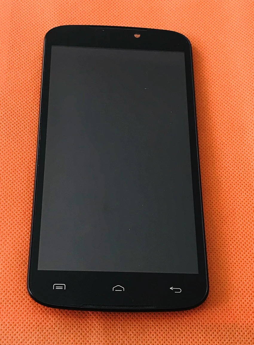 Б/у сенсорный экран и ЖК-дисплей+ рамка для Doogee X6 MTK6580 четырехъядерный 5," HD 1280x720
