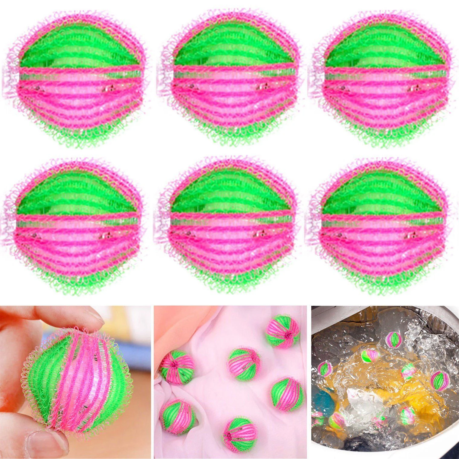 

6 шт., многоразовый аппарат для удаления шерсти у домашних животных