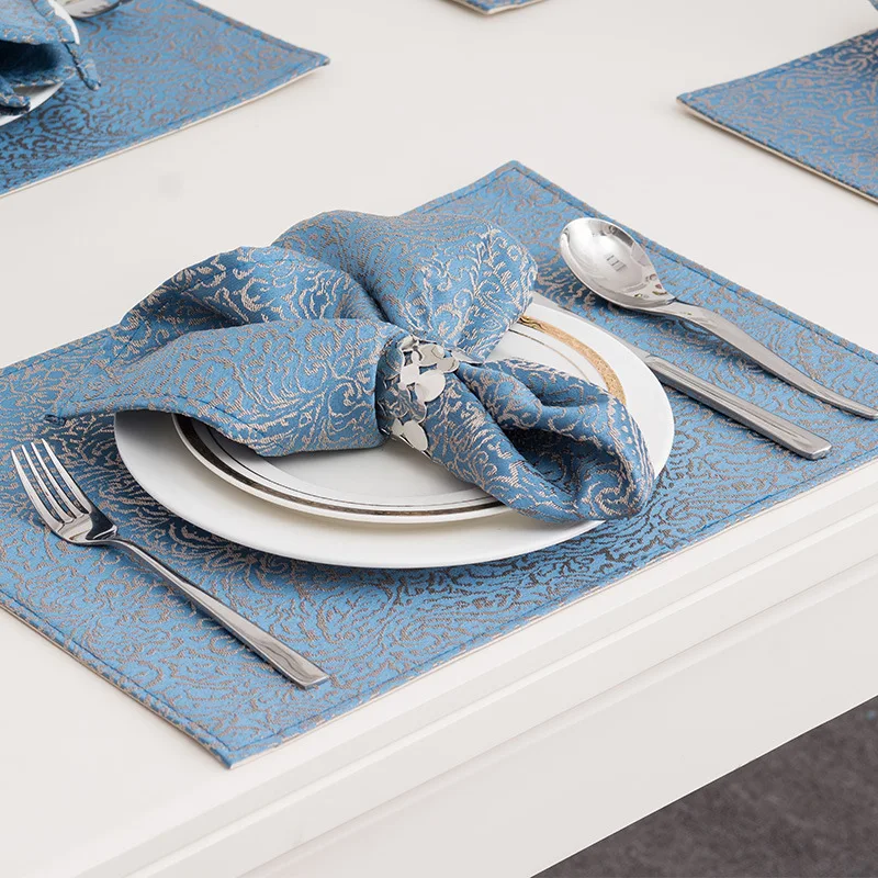 2pcs Track On the Table Napkins Towel For Kitchen Serviette Fabric Napkin Cutlery Home Textiles Wedding Decoration Placemats | Дом и сад