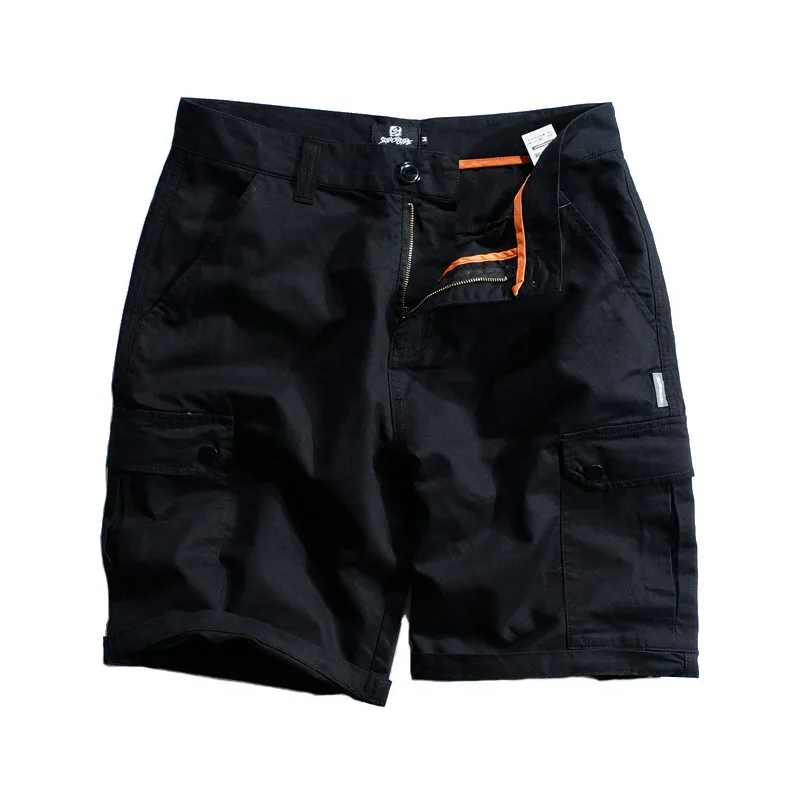 

Tide brand 2021 summer casual shorts men ins trend Joker Shawn Yue loose multi-pocket tooling pants