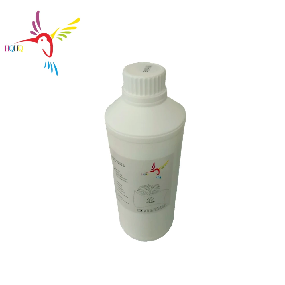 1000ml white ink DTG краска для белой ткани для T725A совместимый чернильный картридж с текстильными чернилами для Epson SureColor F2000 F2100 чернильный картридж - Цвет: 1000ml white ink