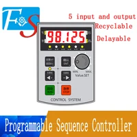 programmable sequence offline controller recyclable delayable for solenoid valve pneumatic cylinder oil cylinder time relay
