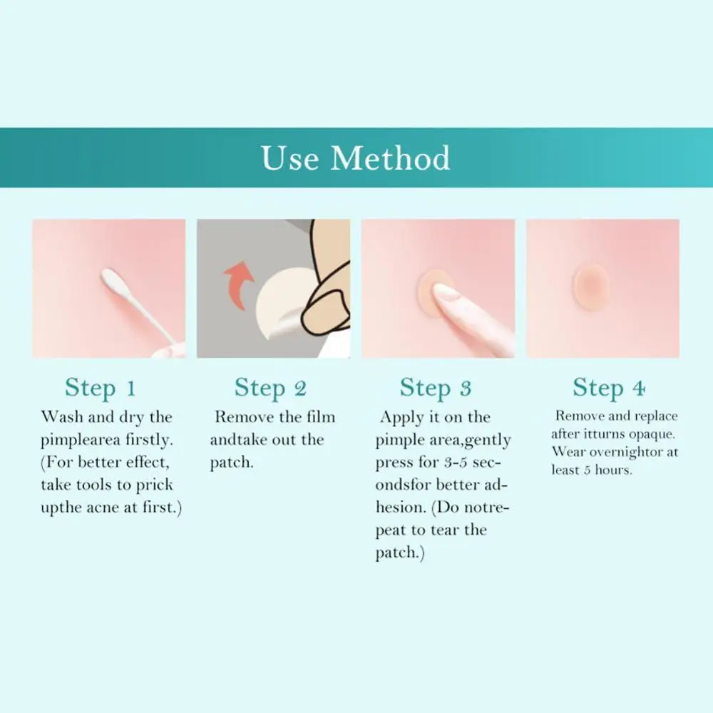 Прыщи против акне невидимые наклейки для лечения маска лица средство удаления