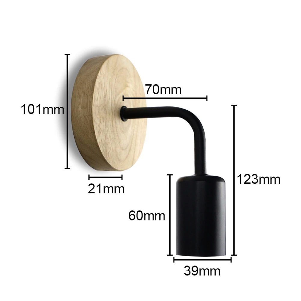 

Wall Sconce Vintage Industrial Wall Lamp for Bedroom, Living Room, Bar, E27 Bulb(NOT Included)