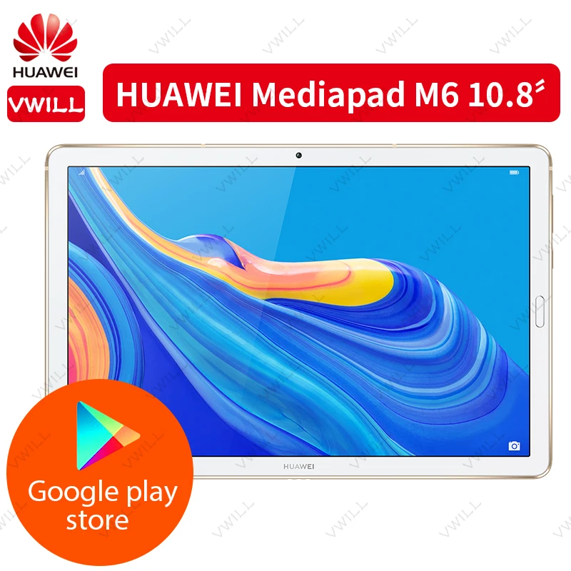 Планшет Huawei Mediapad M6 10 8 дюйма Kirin 980 ядер Android 9 0 7500 мАч|Планшеты| |