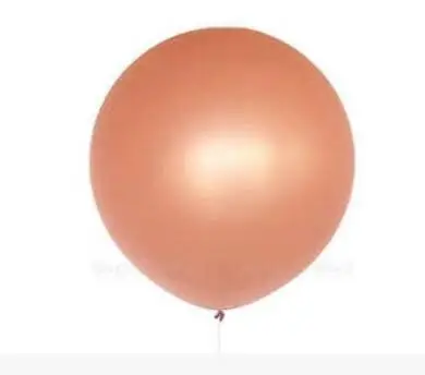 rose gold 5 шт. 18 дюймов цветные латексные шары гелиевые надувные дутые шары для свадьбы и дня рождения праздничные украшения: воздушные шары - Цвет: rose gold