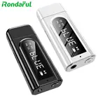 Автомобильный FM-модулятор, приемник Bluetooth 5,0, с микрофоном и кабелем 3,5 мм